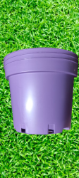 Горшок d19см h15см 3л тв литой цветной Фиолетовый - фото
